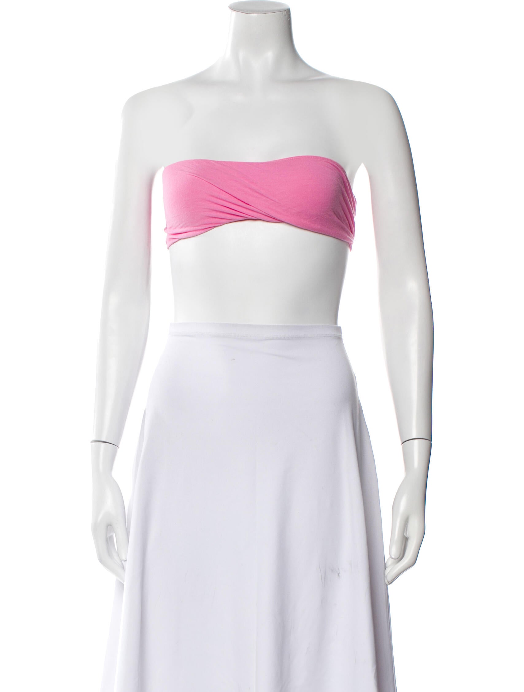 Rick Owens Strapless Crop Top