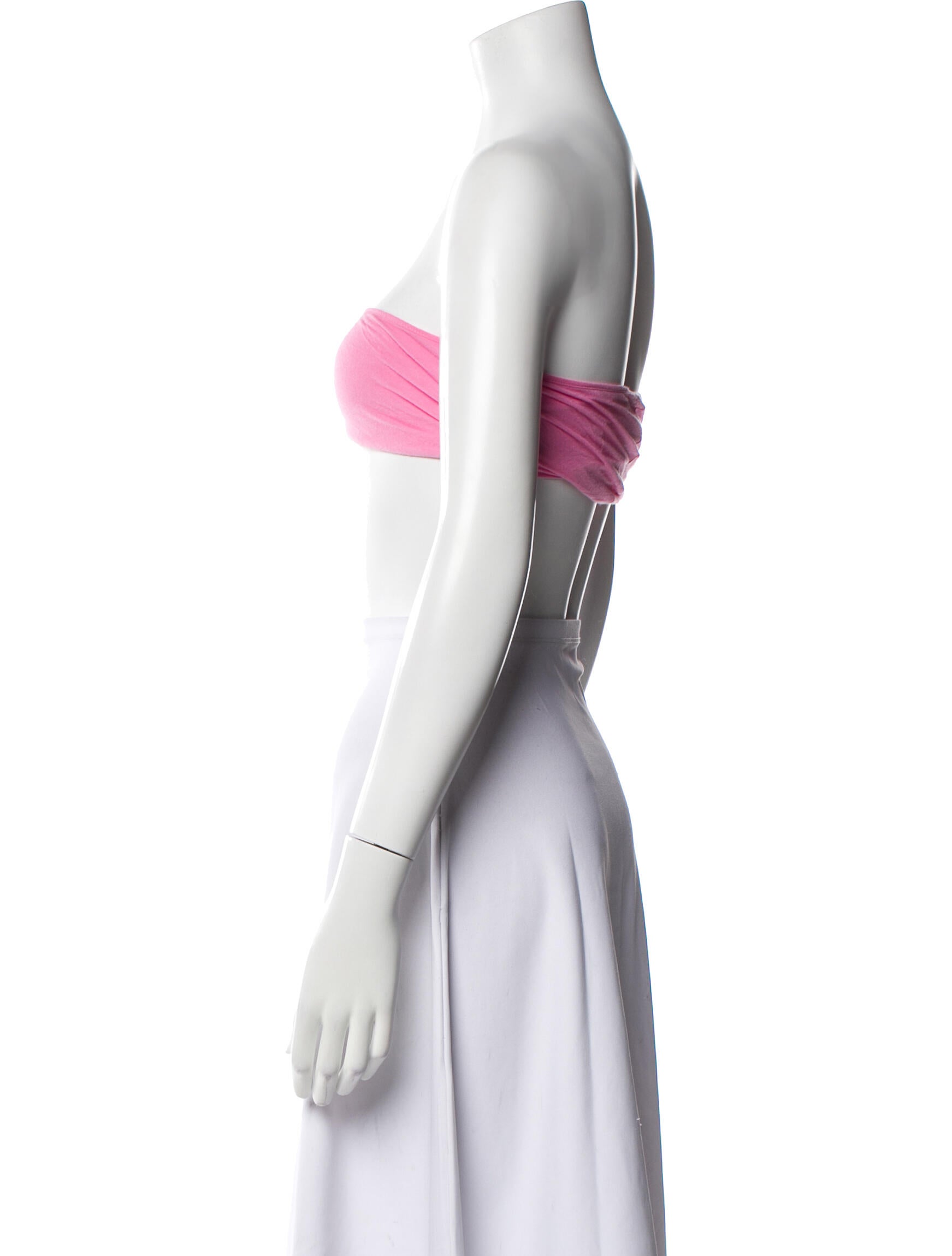 Rick Owens Strapless Crop Top