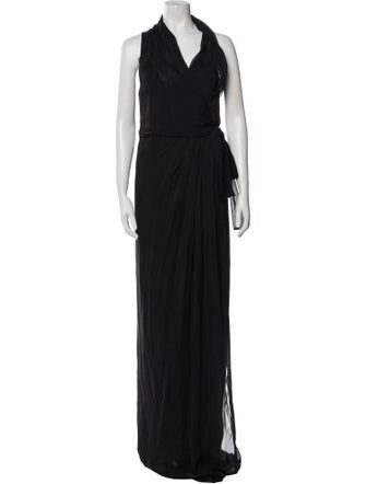 Rick Owens Silk Long Dress