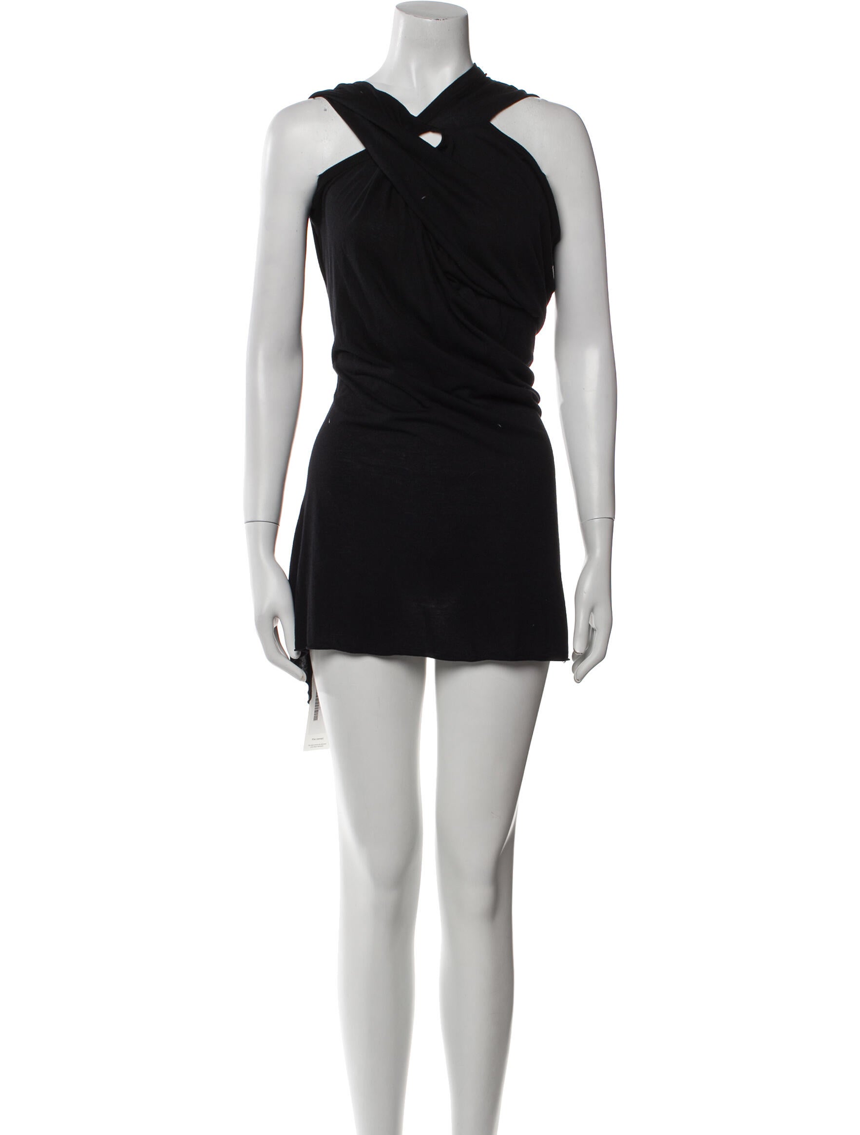 Rick Owens Halterneck Mini Dress