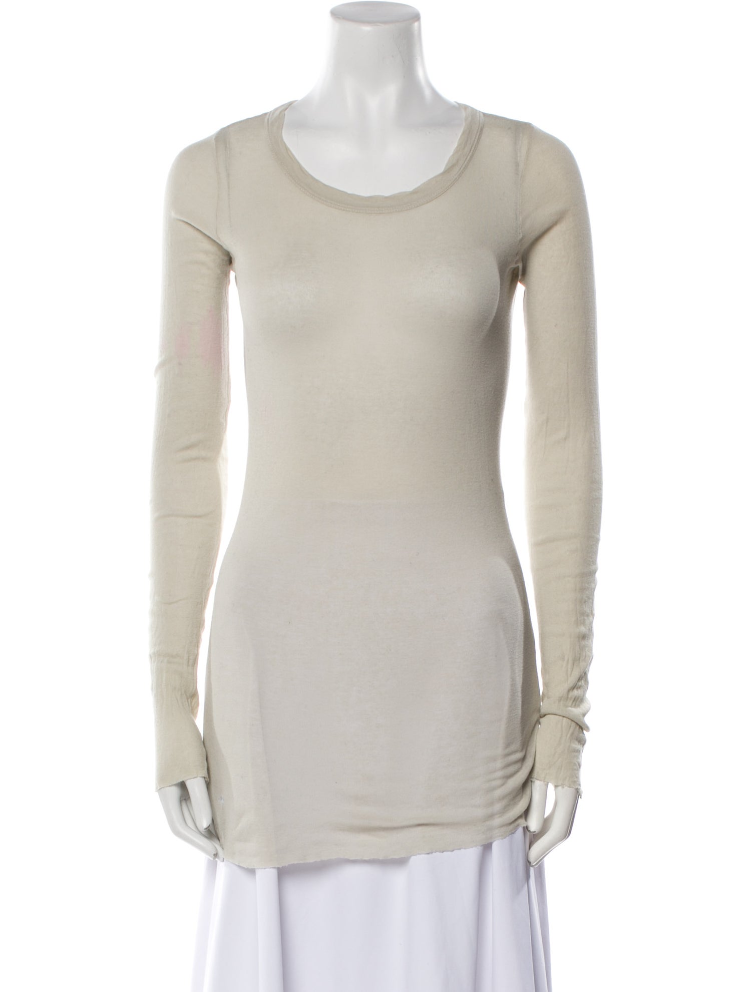 Rick Owens 2008 Scoop Neck Tunic