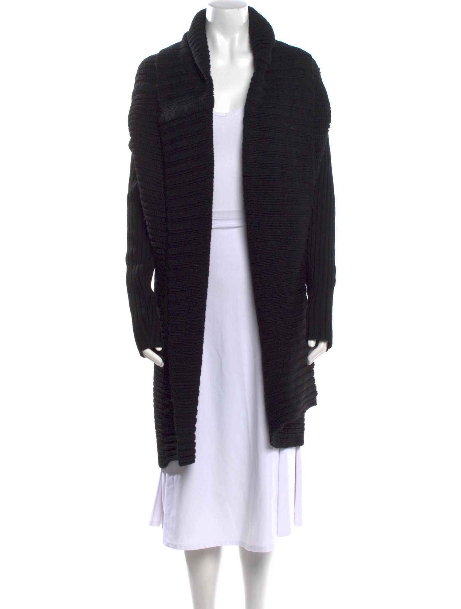 Rick Owens Merino Wool Cowl Neck Sweater
