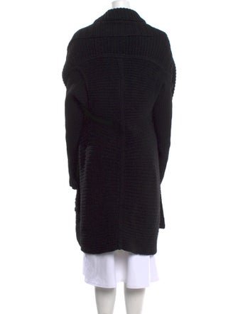 Rick Owens Merino Wool Cowl Neck Sweater