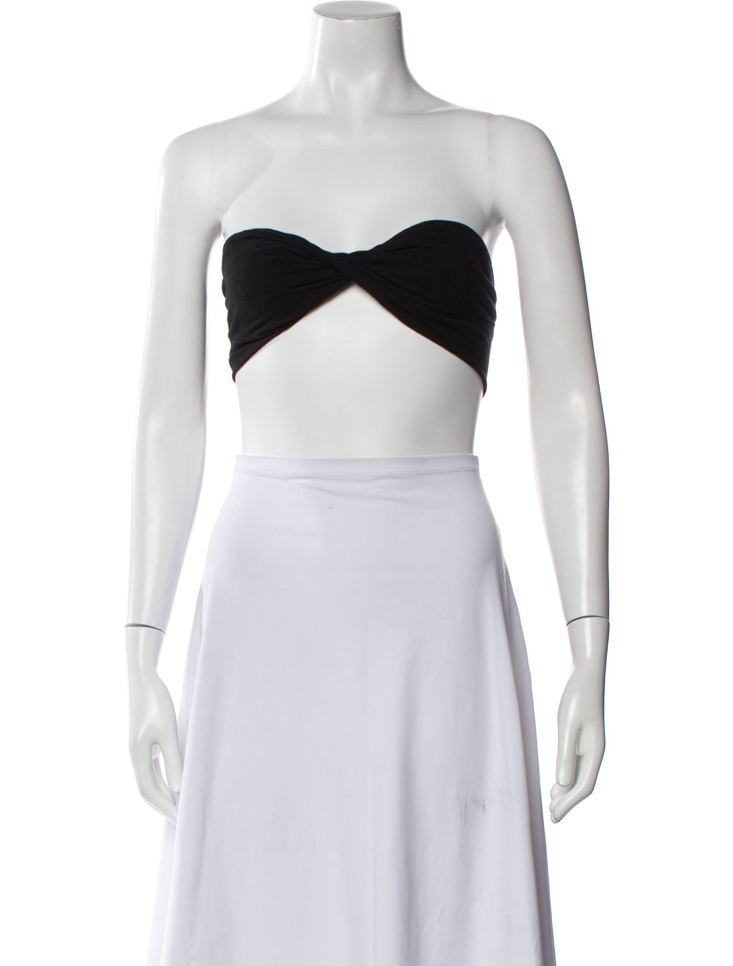 Rick Owens Strapless Crop Top