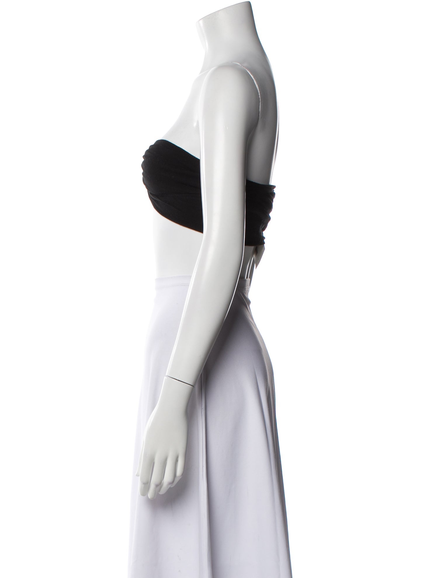 Rick Owens Strapless Crop Top