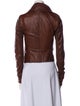 Rick Owens Leather Biker Jacket