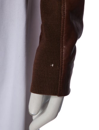 Rick Owens Leather Biker Jacket