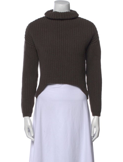 Rick Owens Virgin Wool Turtleneck Sweater