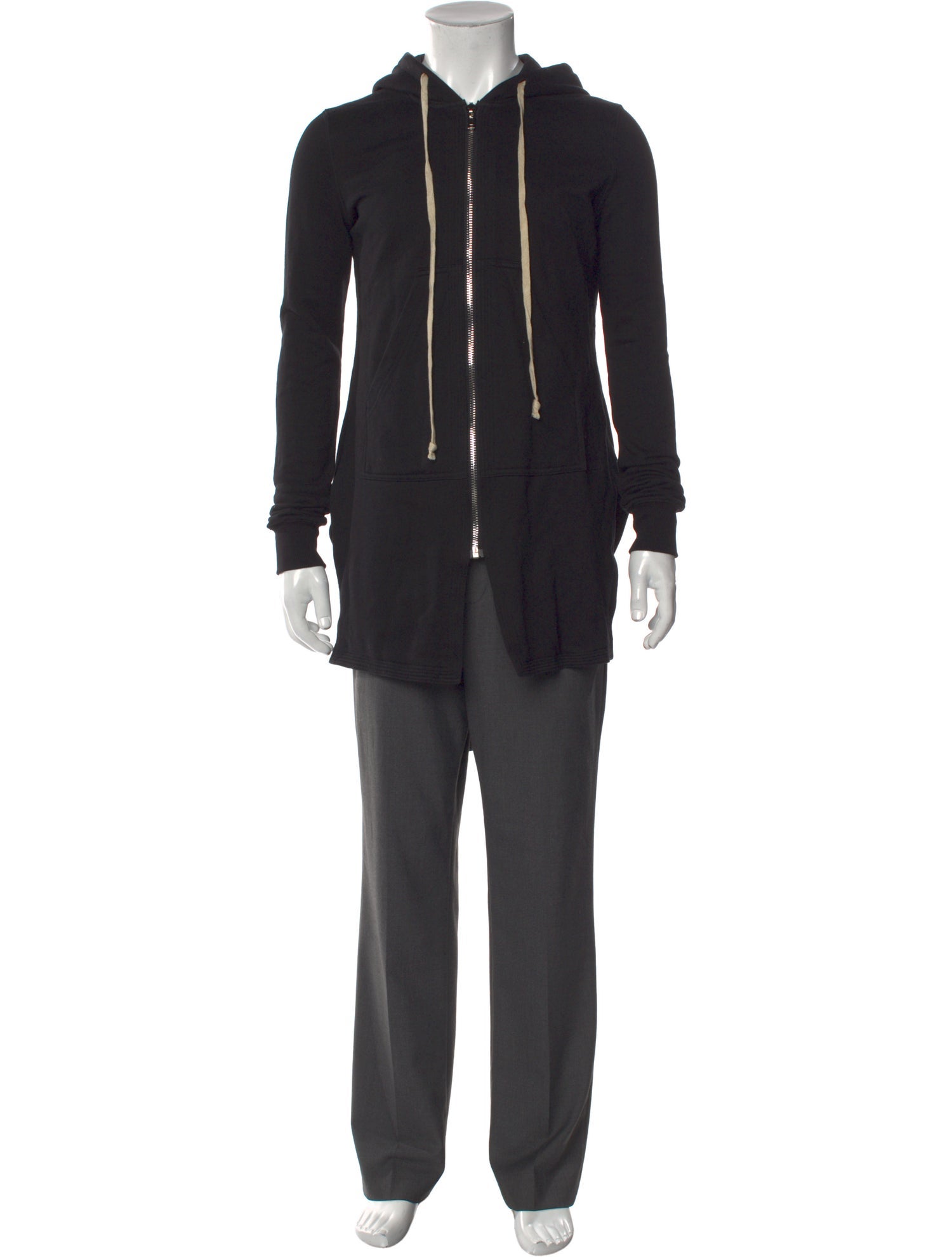 Rick Owens V-Neck Long Sleeve Cardigan