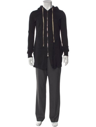 Rick Owens V-Neck Long Sleeve Cardigan