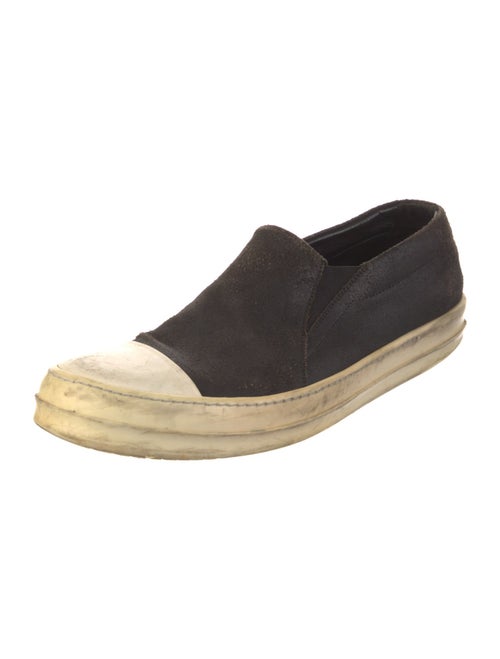 Rick Owens Suede Espadrille Sneakers