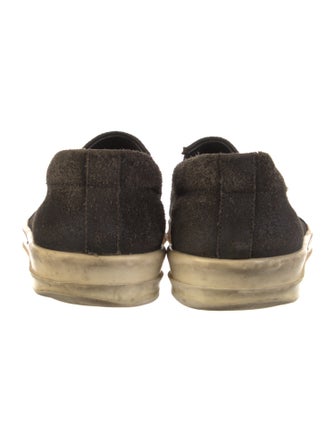 Rick Owens Suede Espadrille Sneakers