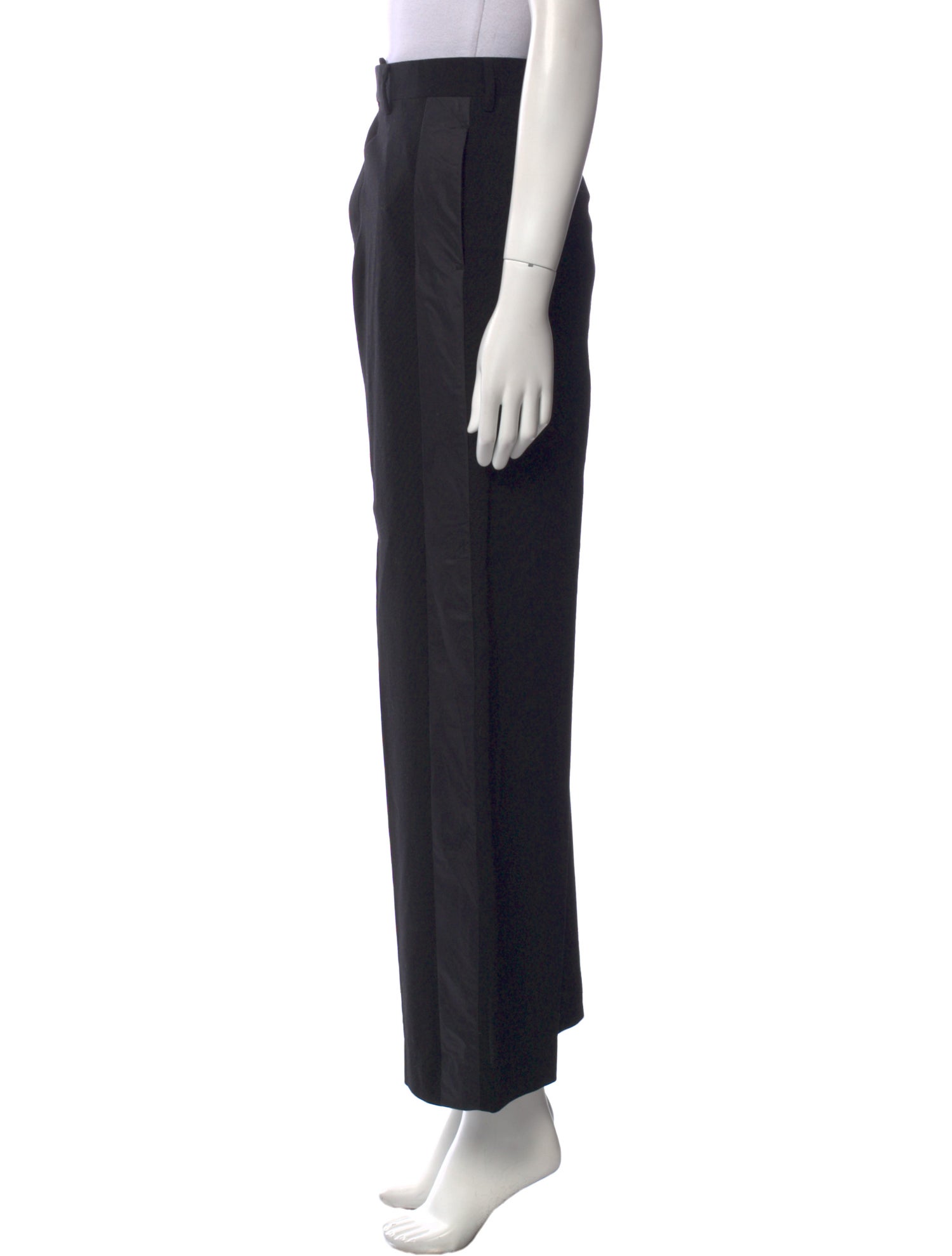 Rick Owens Wool Wide Leg Pants