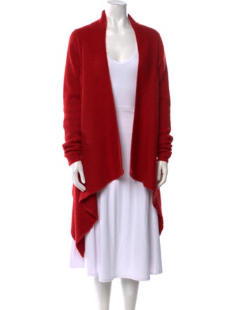 Rick Owens 2019 'Larry' Wrap Cardigan Sweater