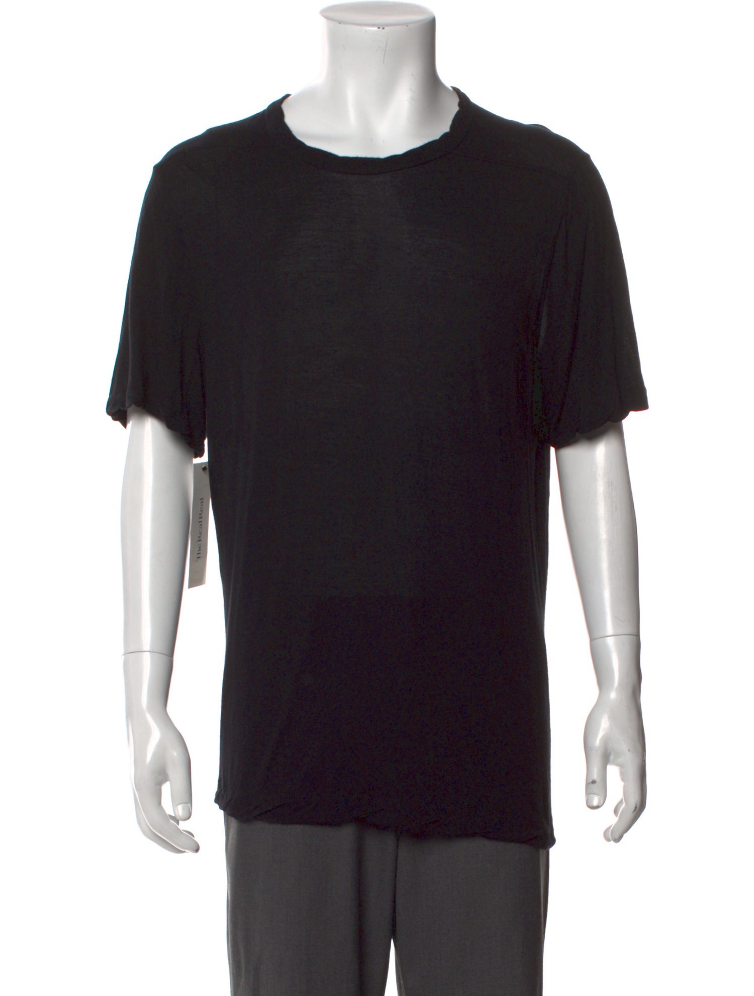 Rick Owens Crew Neck Short Sleeve T-Shirt