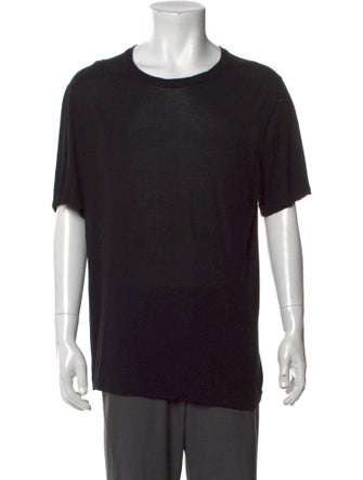 Rick Owens Crew Neck Short Sleeve T-Shirt