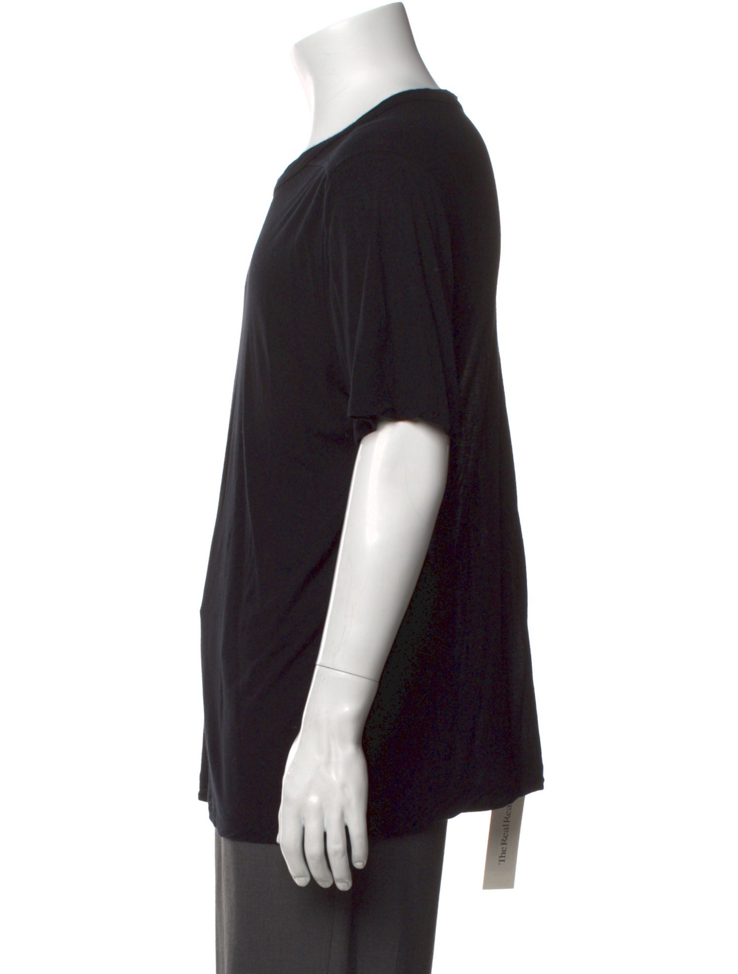 Rick Owens Crew Neck Short Sleeve T-Shirt