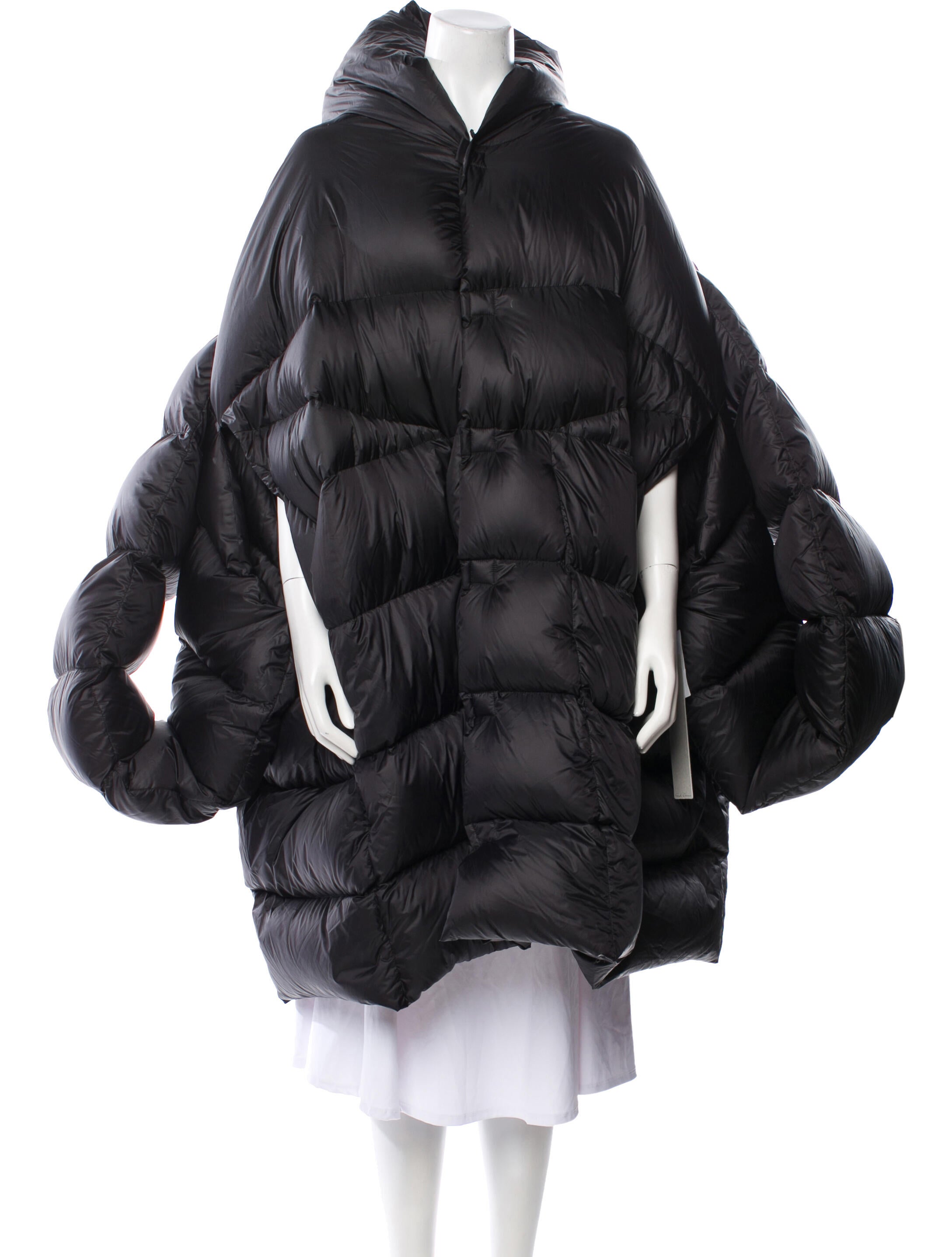 Rick Owens 2022 'Strobe' Down Coat w/ Tags