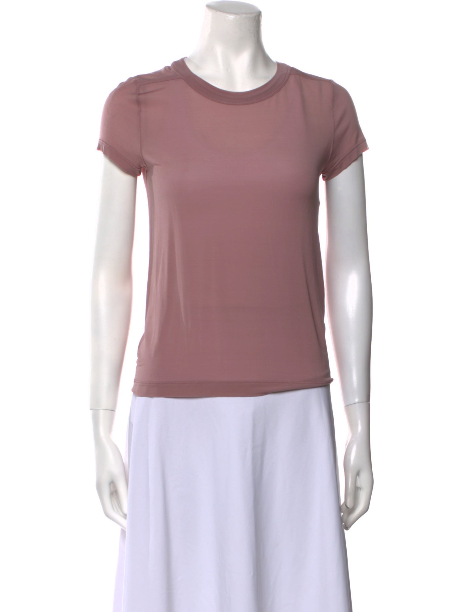 Rick Owens Crew Neck Short Sleeve T-Shirt