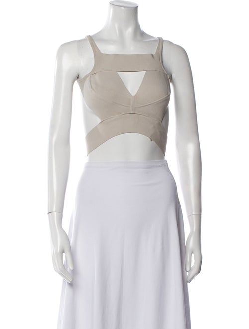 Rick Owens 2020 'Tecuatl' Sling Bra Crop Top