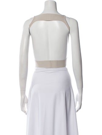 Rick Owens 2020 'Tecuatl' Sling Bra Crop Top