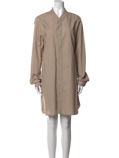 Rick Owens V-Neck Mini Dress