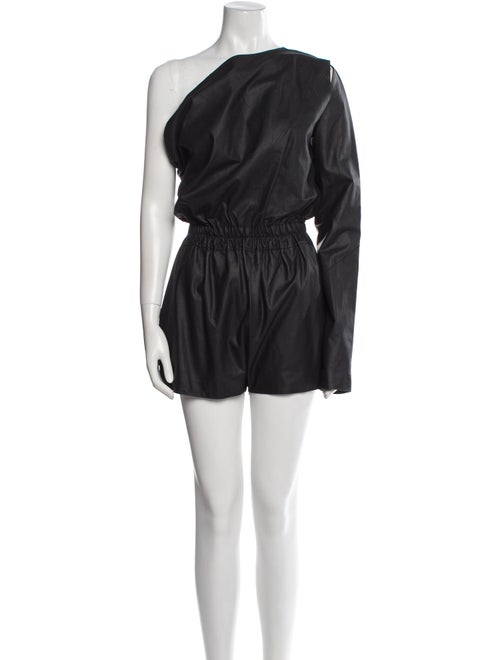 Rick Owens 2021 'Gethsemane' Cropped Flightsuit Romper