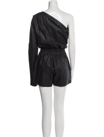 Rick Owens 2021 'Gethsemane' Cropped Flightsuit Romper