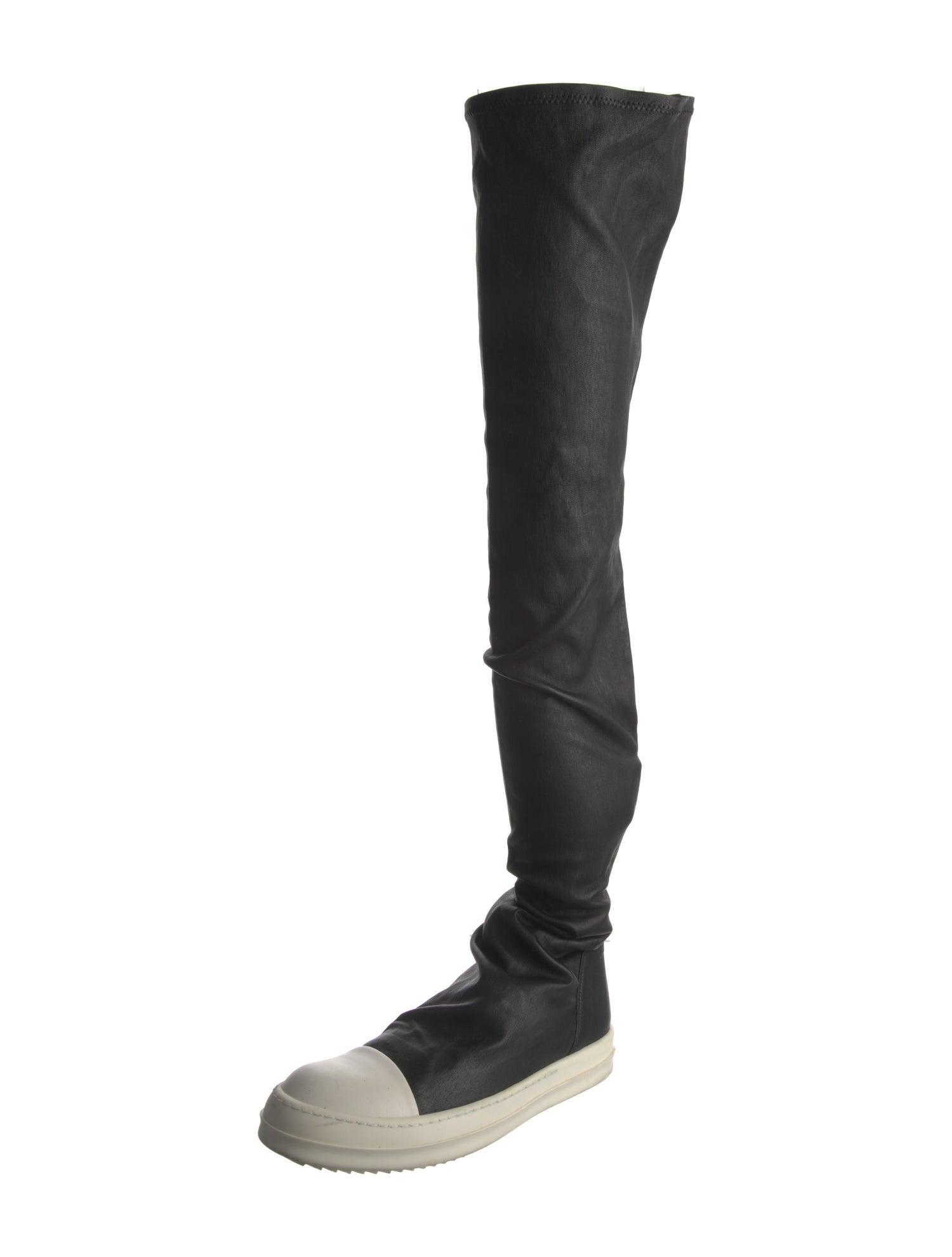 Rick Owens Leather Sock Sneakers