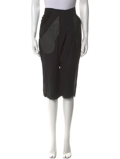 Rick Owens Silk Straight Leg Pants