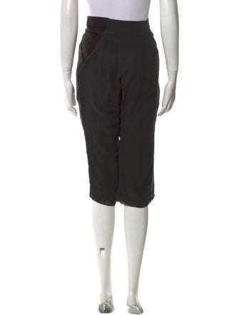 Rick Owens Silk Straight Leg Pants