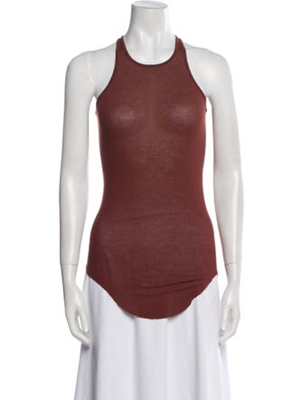 Rick Owens 2024 'Lido' Basic Rib Tank Top