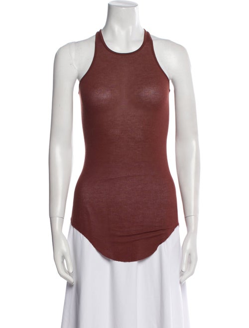 Rick Owens 2024 'Lido' Basic Rib Tank Top