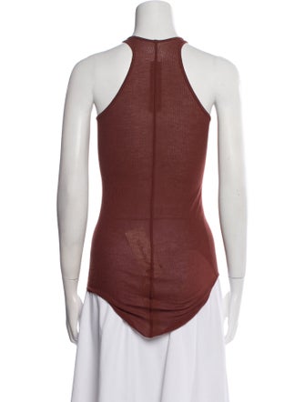 Rick Owens 2024 'Lido' Basic Rib Tank Top