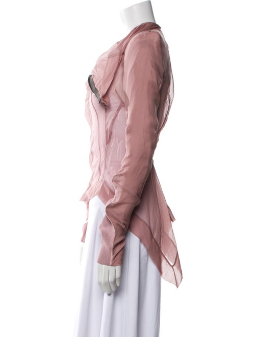 Rick Owens 2024 'Lido' Naska Biker Biker Jacket