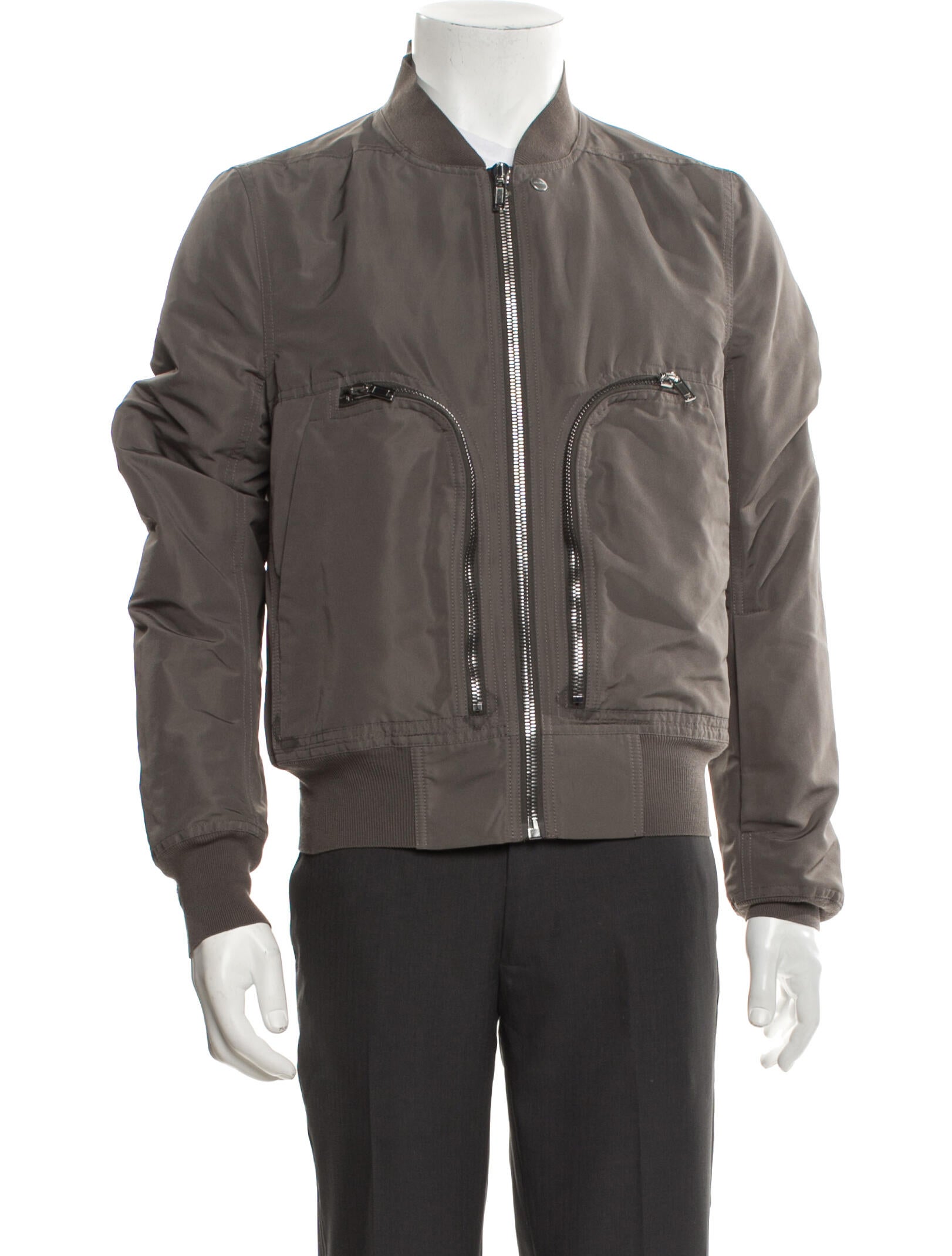 Rick Owens 2024 'Lido' Bauhaus Bomber Bomber Jacket