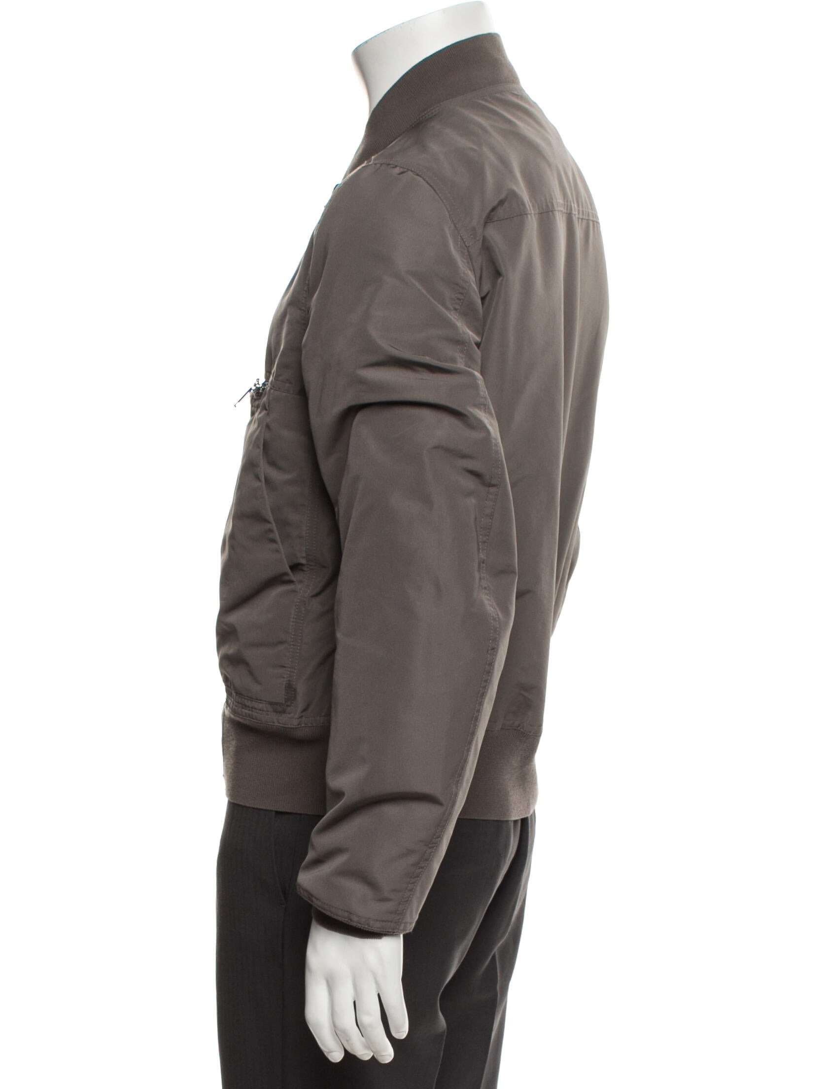 Rick Owens 2024 'Lido' Bauhaus Bomber Bomber Jacket