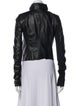 Rick Owens Leather Biker Jacket