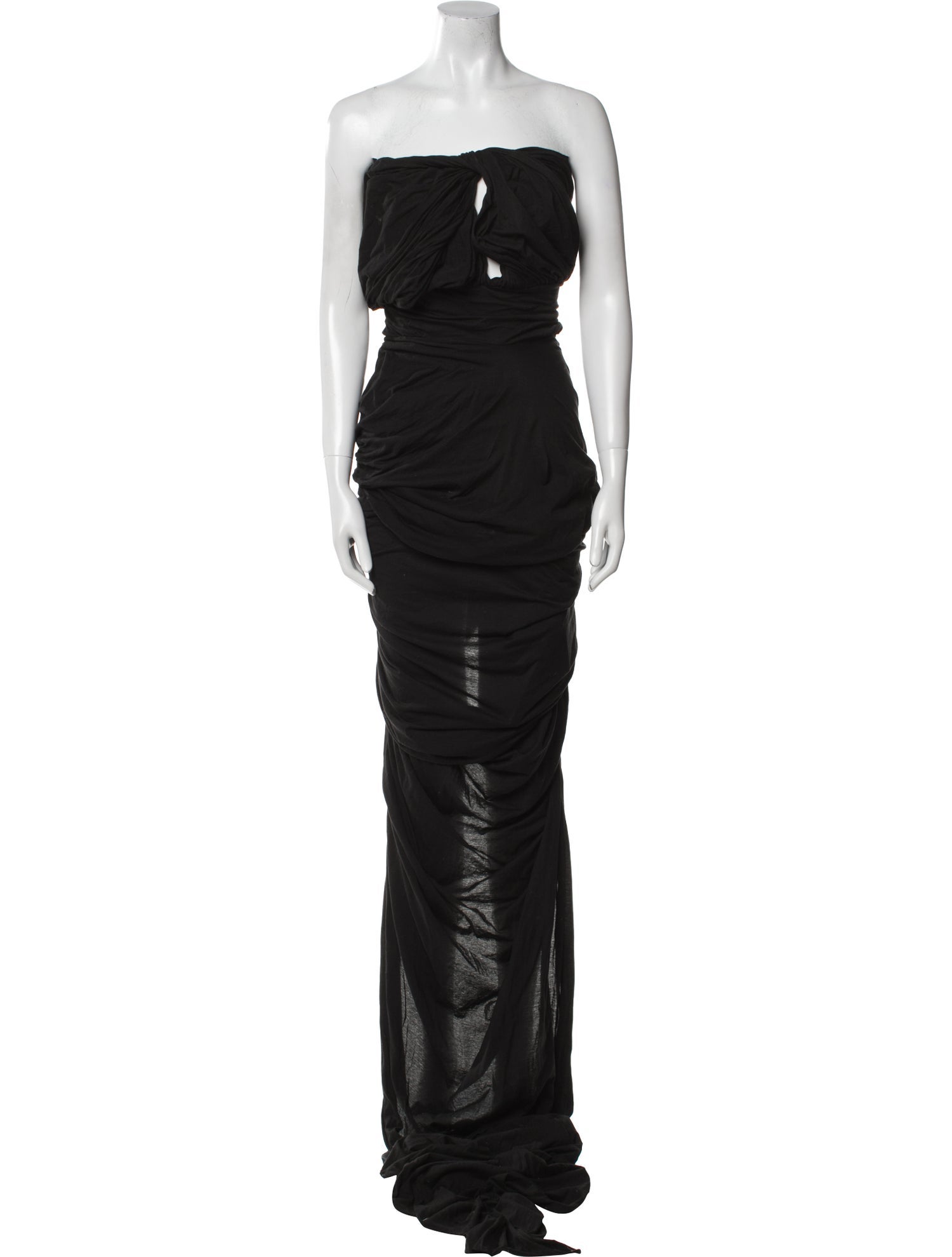 Rick Owens Strapless Long Dress w/ Tags