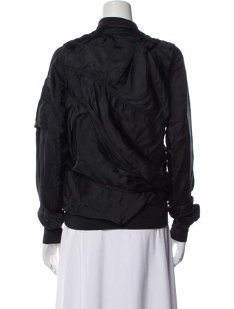 Rick Owens 2016 'Cyclops' Ripple Flight Jacket Bomber Jacket