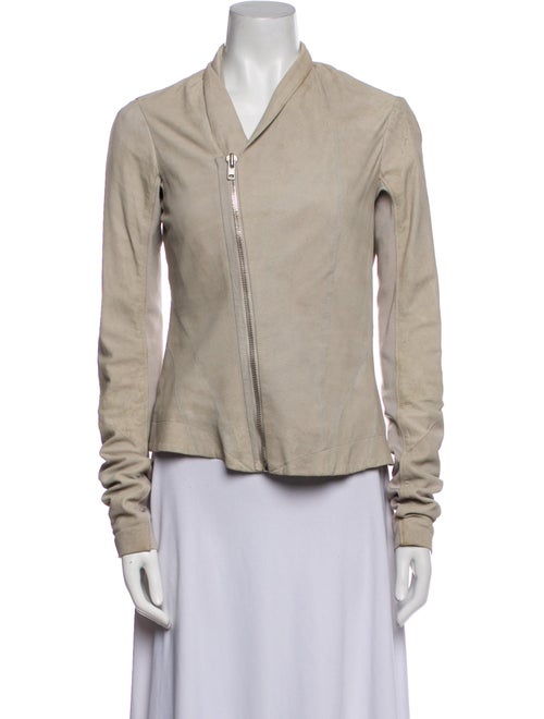 Rick Owens Leather Blazer