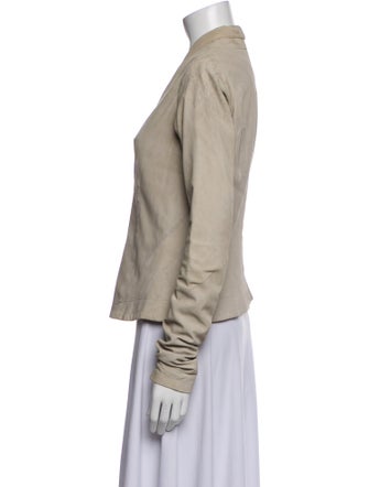 Rick Owens Leather Blazer