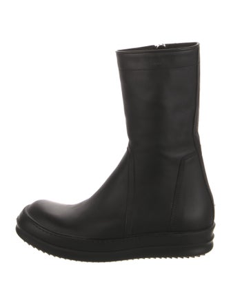Rick Owens Leather Boots