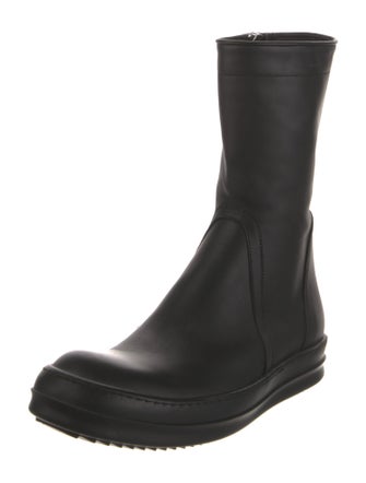 Rick Owens Leather Boots