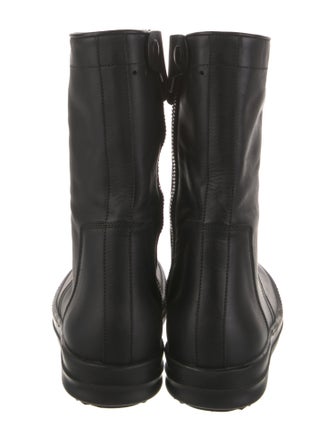 Rick Owens Leather Boots