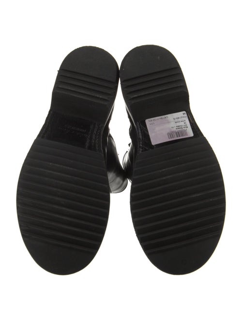 Rick Owens Leather Combat Boots