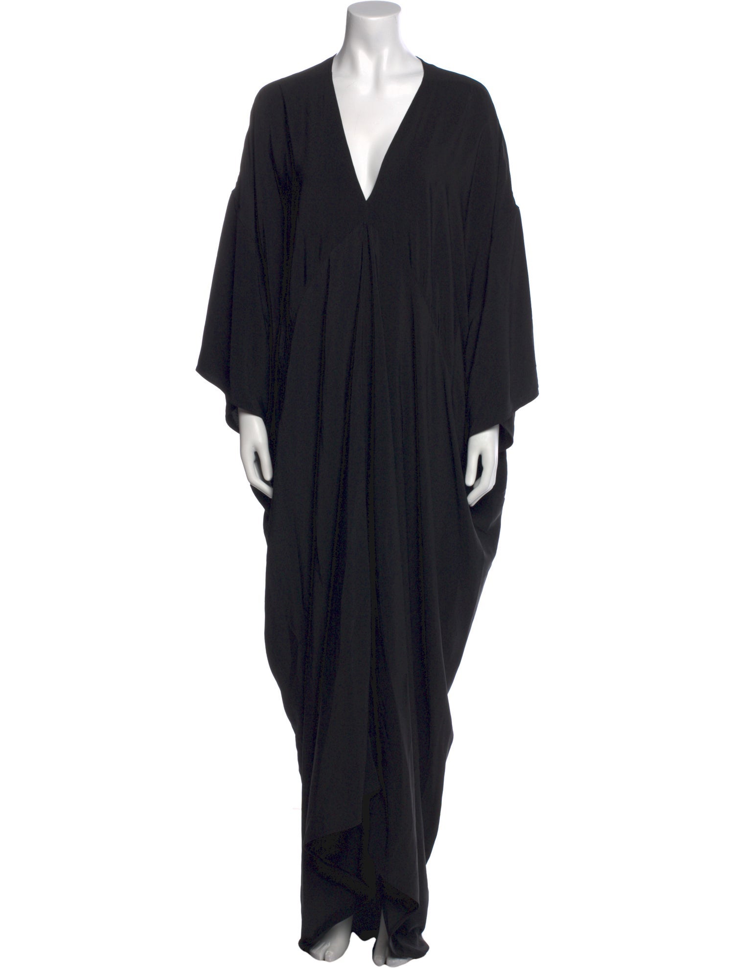 Rick Owens V-Neck Long Dress