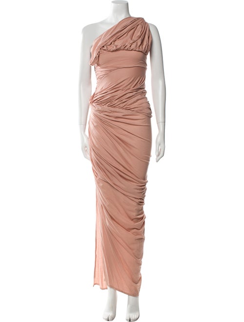 Rick Owens One-Shoulder Long Dress