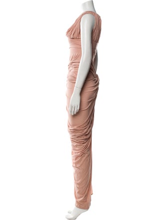 Rick Owens One-Shoulder Long Dress