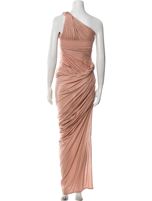 Rick Owens One-Shoulder Long Dress